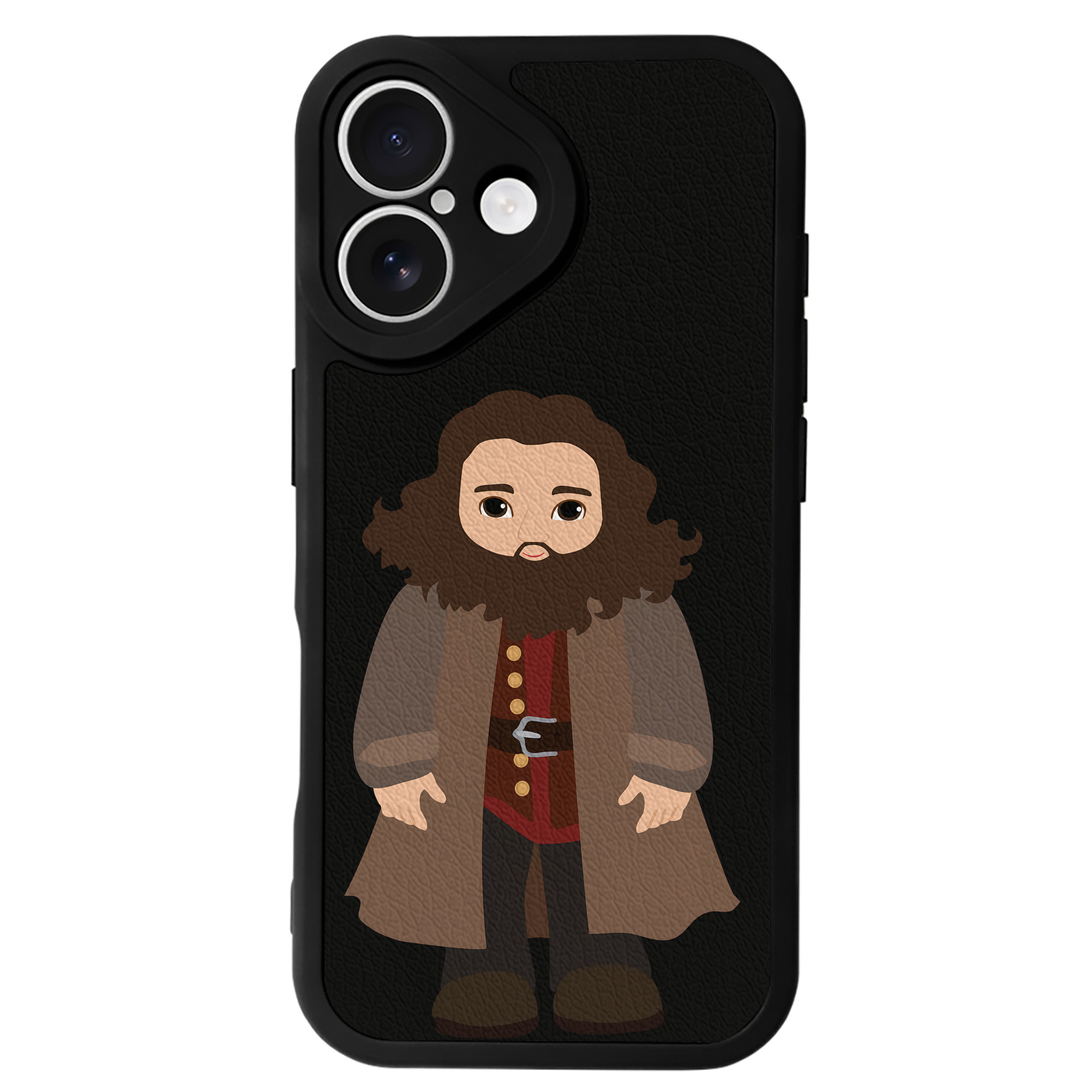 （画像用） Harry Potter ハリー・ポッターシリーズ 【iPhone 16シリーズ対応】シリコンスマホケース（レザー調） 材質：シリコン